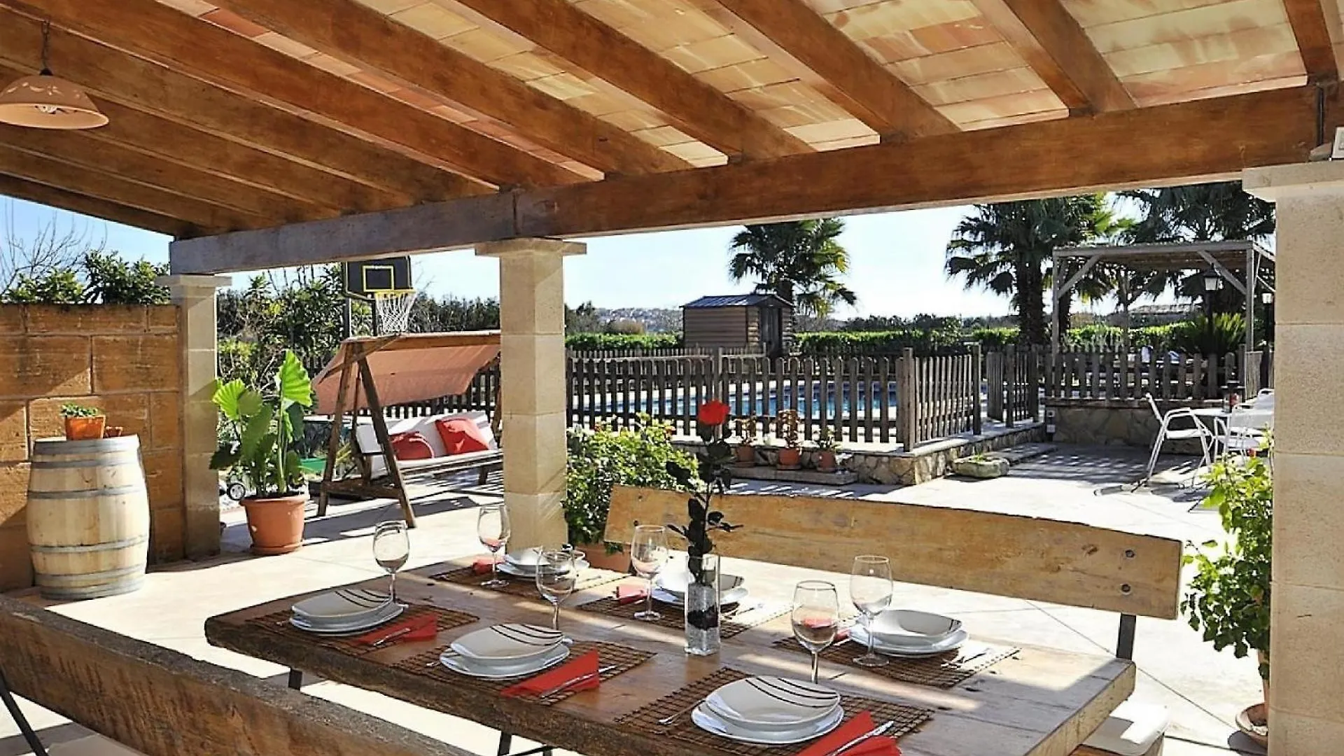 Semesterbostad Ferienhaus Mit Privatpool Fuer 5 Personen Ca 200 Qm In Montuiri, Mallorca Binnenland Von Mallorca